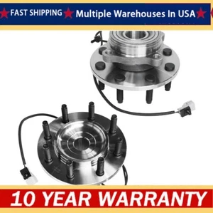 Front Wheel Bearing Hubs Pair Set for 2000-2002 Dodge Ram 2500 3500 4WD 8Lug 4X4 - Picture 1 of 7