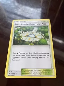 Carta Pokemon Allenatore Area Conservazione Paradiso Etere 116/145 TCG TRADING - Foto 1 di 3