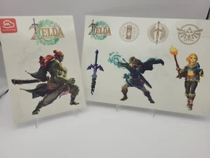 Gamescom Spielmesse Promo Nintendo The Legend of Zelda Aufkleber Sticker Sheet A - Bild 1 von 8