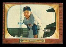 Vintage 1955 BASEBALL Card BOWMAN #220 JIM HEARN Pitcher New York Giants