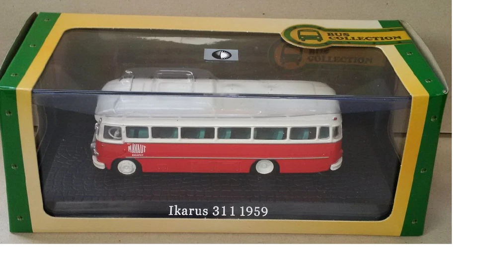   DIE CAST BUS IKARUS 311 - 1959 SCALA 1/72 EDITIONS ATLAS  [124] - Immagine 1 di 1