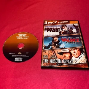 Breakheart Pass/Valdez Is Coming/The Missouri Breaks (DVD, 2014) Tested works - Picture 1 of 2
