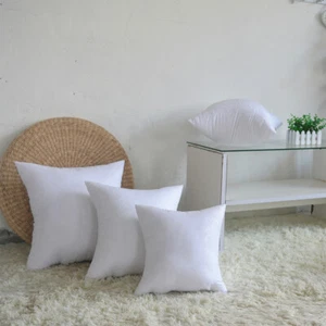Confezione 4 Cuscini Getto Inserti Decorativi Morbidi E Divano Decorazione Biancheria Da Letto - Foto 1 di 14
