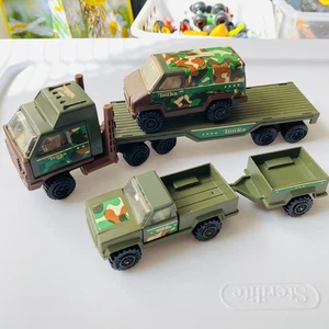 Vintage 80er Tonka Tough Ones Set 1041 RDT Versorgungszug Militär Tonka LKW - Bild 1 von 9