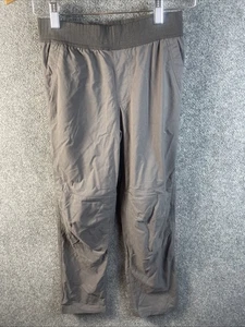 REI CO OP Boys Pants Sz M (10-12) Gray Nylon Outdoors Drawstring - Picture 1 of 8
