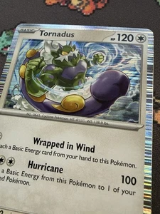 Juego de cartas coleccionables Tornadus 078/086 holo horizontal Pokémon raro blanco llamarada inglés - Imagen 1 de 3