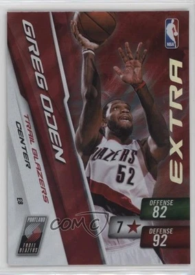 2010-11 Panini Adrenalyn XL Extra Greg Oden #E8 - Image 1 of 2