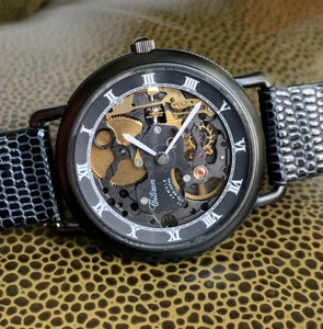 NOS Citizen Skeletonized Manual Wind Mechanical Wristwatch - Very RARE - Picture 1 of 9