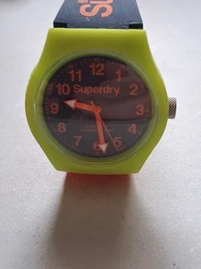 Superdry Unisex Watch Silicone Strap In Good Working Condition. 86 - Imagen 1 de 6