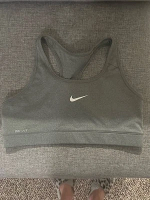 Nike Dri Fit Women's Medium-Support Sports Bra Gray - Image 1 of 4