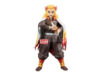 Demon Slayer Kimetsu No Yaiba Kyojuro Rengoku Grandista Figura 24cm Banpresto - Immagine 1 di 4