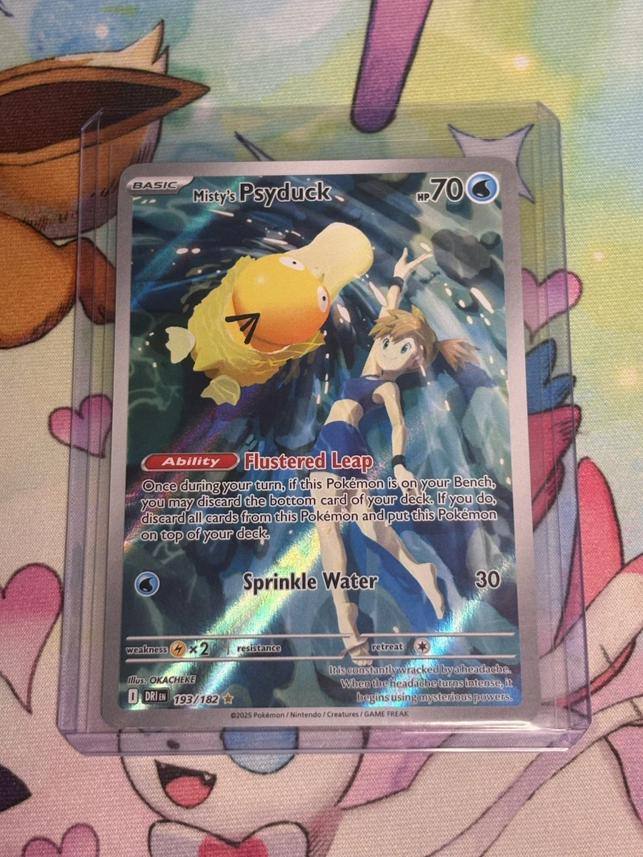 Pokémon TCG Misty's Psyduck Collectible Card Games & Accessories