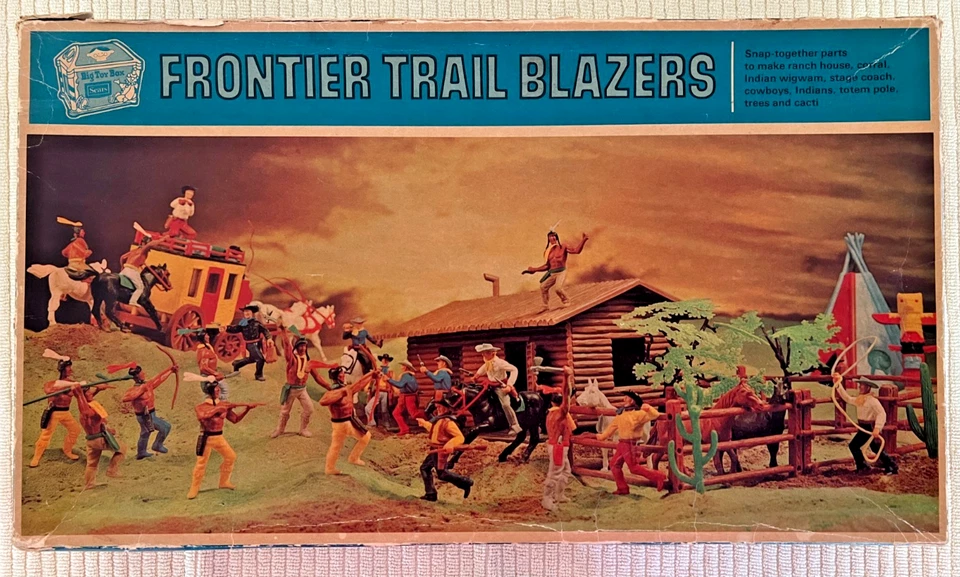 Blazer Timpo Toys Frontier Trail Caja solo De Colección ¡RARO! Foto 1 de 4