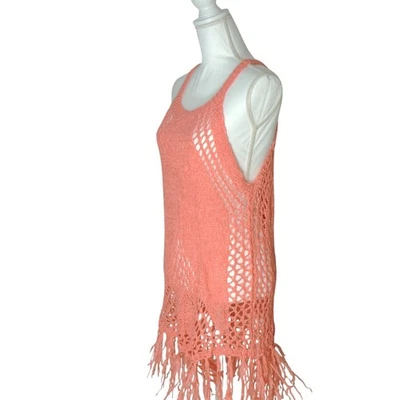 Camiseta sin mangas Pretty Angel naranja tejida X-grande Foto 1 de 4