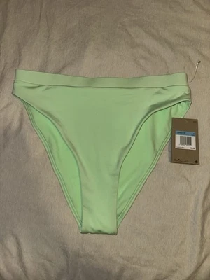 NUEVO CON ETIQUETAS Para mujeres Medianas Nike Swim Essential Verde Cintura Alta Pantalones de Natación! F20 Foto 1 de 3
