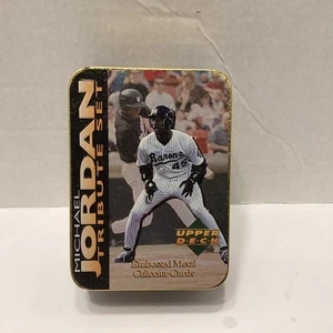 Upper Deck Michael Jordan Tribute Embossed Metal Card Set 1995  Baseball Barons - Picture 1 of 14