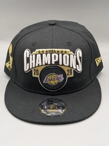 LA Lakers New Era 2020 NBA Finals Champions 9FIFTY Snapback Championship Cap Hat - Picture 1 of 6