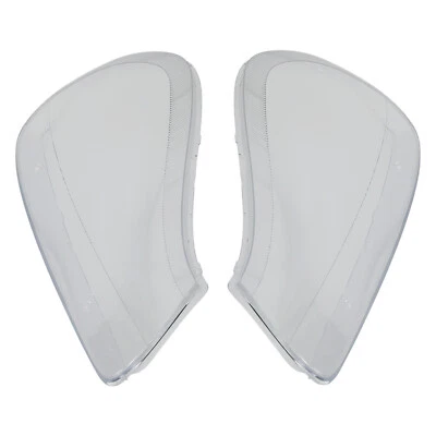 Kit de cubierta de lente de faro para Porsche Cayenne 957 2007-2010 delantero izquierdo derecho PC Foto 1 de 4
