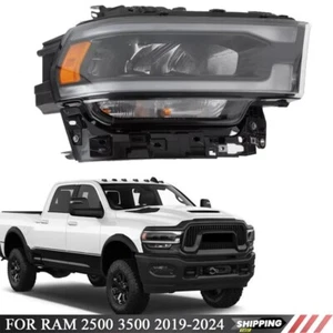 For RAM 2500 3500 2019-2024 HEADLAMP LIGHT Right PASSENGER Side 68360178AD - Bild 1 von 5