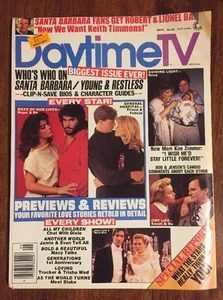 Daytime Tv Vol.21 No.4 September 1990 Collectable Soap Opera - Picture 1 of 5
