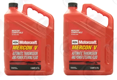 Líquido de transmisión Motorcraft Mercon V ATF XT55QM JARRA 10 cuartos para vehículos Ford Foto 1 de 2