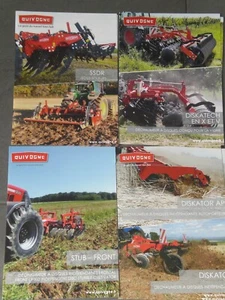 QUIVOGNE Scheibeneggen, disc harrows, Tiefenlockerer Prospekte ( 8270 ) - Bild 1 von 1