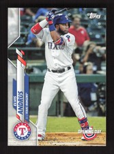 2020 Topps Opening Day   Elvis Andrus #85 Texas Rangers