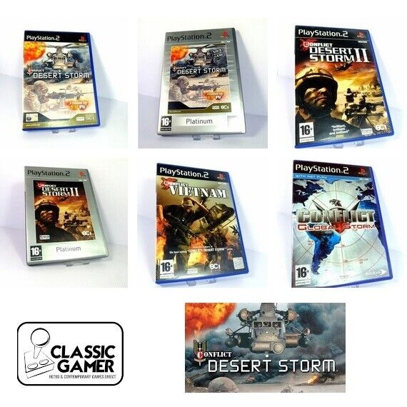 Preços baixos em Sony Playstation 2 Jogos de videogame de tiro Conflict:  Vietnam