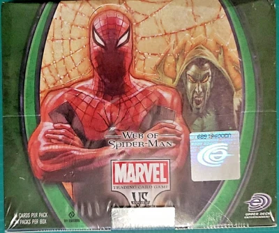 Marvel VS Web of SPIDER-MAN CCG Trading  Cards Sealed WAX Box 1st Ed. - Image 1 of 4