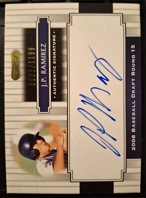 2008 Razor Signature Series - #192 J.P. Ramirez /1199 (AU, RC) - Image 1 of 2