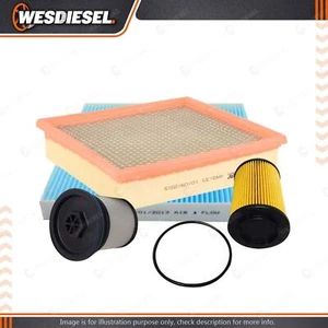 Wesfil Filter Service Kit fits Jeep Grand Cherokee WK 3.0L V6 CRD 2011-On - Picture 1 of 2