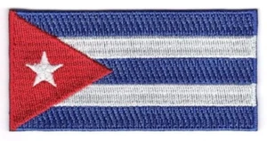 Cuba Embroidered Country Flag Patch - Picture 1 of 1