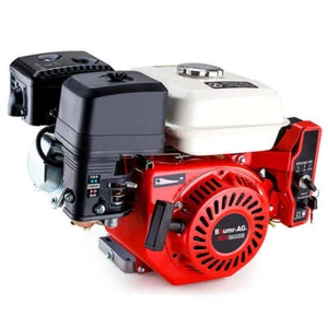 NNEMB 6.5HP Petrol Engine Stationary Motor OHV Horizontal Shaft Electric Start R - Picture 1 of 9