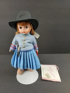 Madame Alexander Doll #100352 Calamity Jane 8" Americana w/Box Tag Stand 1994 - Picture 1 of 12