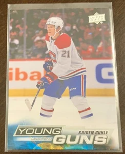 2022-23 Upper Deck Kaiden Guhle Young Guns Rookie Series One Montreal Canadians. - Picture 1 of 2