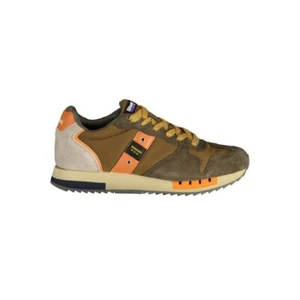 Blauer Sneaker braun Polyester - Bild 1 von 7