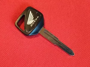 Llave del mercado de repuestos para Honda HISS cortada de código o imagen (negra) - Imagen 1 de 2