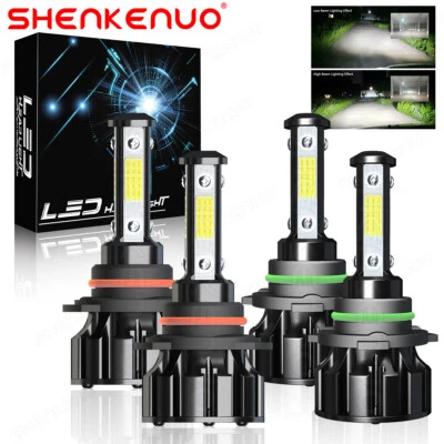 For GMC Savana 1500 2500 3500 1997-2014 Combo LED Headlight High/Low Beam Bulbs - Image 1 of 4