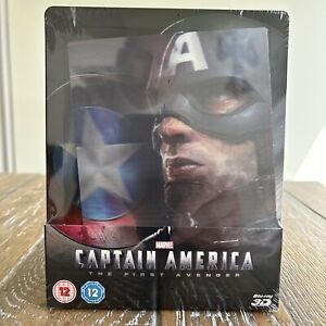 Captain America The First Avenger ZAVVI 3D linsenförmiger Magnet Blu-ray Steelbook