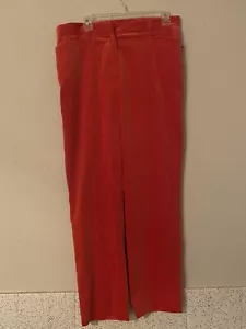 Jones New York Signature Women’s Pants size 12 Stretch Candy Red - Picture 1 of 5