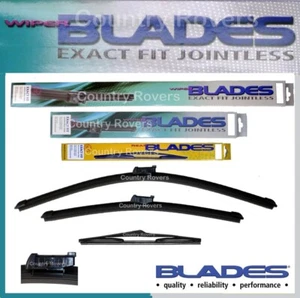 FIAT 500X WIPER BLADES 2014 to 2023 HIGH QUALITY BRAND 26" 14" & 11" - Picture 1 of 11