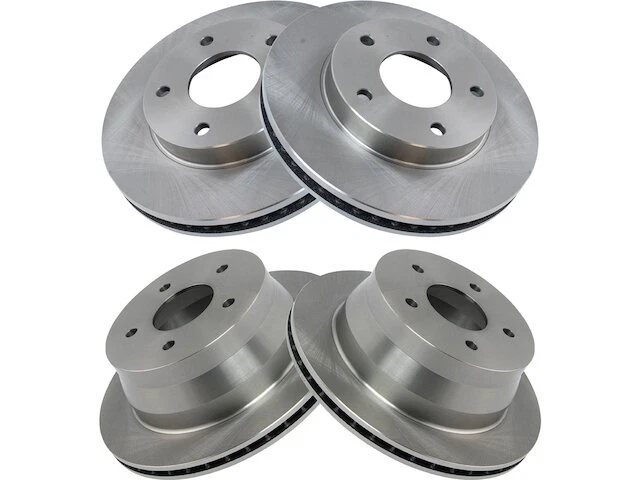 Juego de rotor de freno TRQ 69WC92X para Oldsmobile Bravada 1997-2001 Foto 1 de 1