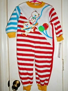 Vintage Doe Spun Color Track Baby One Piece Romper 24 Months NWT. - Picture 1 of 2