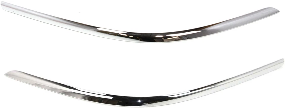For 2003-2011 Town Car Bumper Trim Front Chrome SET PAIR Foto 1 de 4
