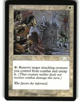 Magic the Gathering - Exodus Reconnaissance 17 Uncommon 1998 - Image 1 of 2