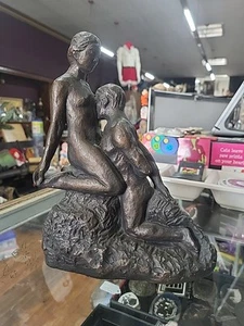 Austin Pado 1889 Eternal Idol Statue Skulptur Kunst Figur Bonded Bronze - Bild 1 von 10