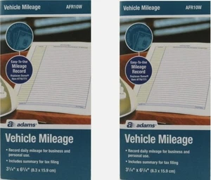 Adams AFR10W Fahrzeug Kilometer Journal, tägliches Protokoll, schneller Versand - Bild 1 von 3