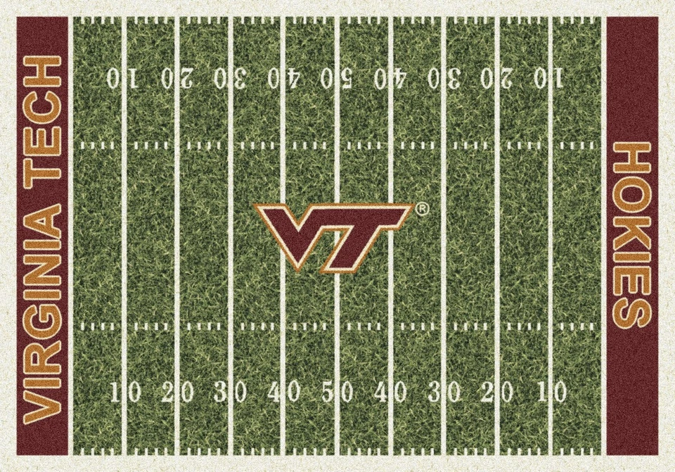 Ковер на часть комнаты для домашнего поля 5x8 Milliken Virginia Tech Hokies NCAA — около 5 футов 4 дюйма x 7 футов 8 дюймов - Изображение 1 из 1