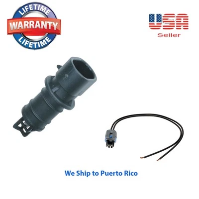 Sensor de temperatura del aire/sensor de temperatura del aire de admisión + CONECTOR se adapta a: la mayoría de los GM Foto 1 de 4