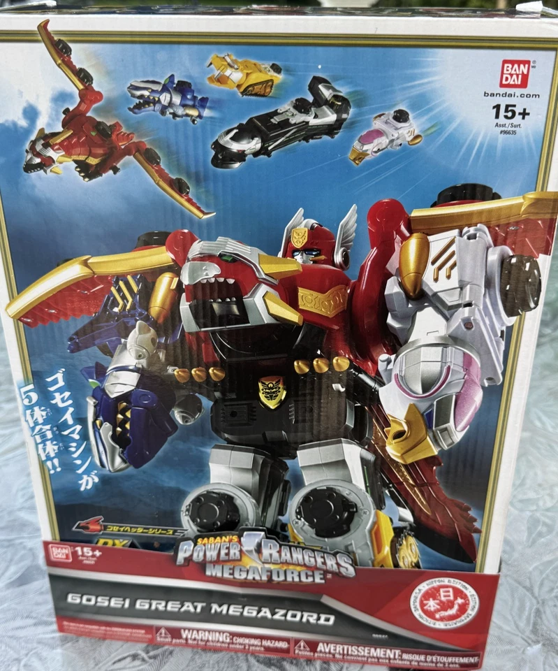Power Rangers Megaforce Gosei Great Megazord Nippon Edition Bandai
